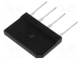Punte redresoare monofazat Urmax 600V 4A DIODES INCORPORATED