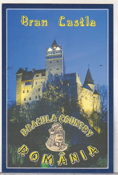 bnk cp Castelul Bran - Vedere - necirculata