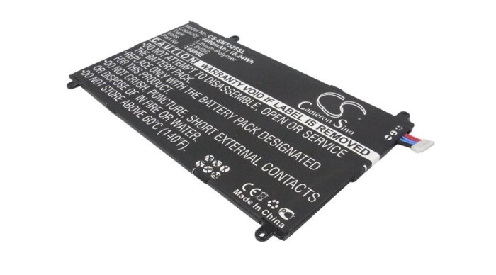 Cameron Sino 4800mAh Samsung SM-T325,SM-T327A,Galaxy TabPRO 8.4,SM-T320,SM-T321,Galaxy TabPRO 8.4 LTE-A Baterie