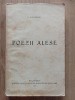 Poezii Alese G. Tutoveanu, 1921, Editura Casei Scoalelor, Carte Veche, Bibliofilie, 185 pagini