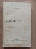 Poezii alese- G. Tutoveanu 1921