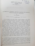 Contributii la istoricul divanului ad-hoc din Moldova. Protocoalele lui Baragnon - Dan Berindei cu dedicatie