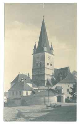 929 - CISNADIE, Sibiu, Romania - old postcard, real PHOTO - unused foto
