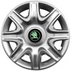 Set 4 Capace Roti 15 inchi (r15) Model 332, Compatibile Cu Skoda Verde, Autohelix MSA