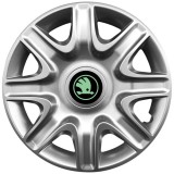 Set 4 Capace Roti 15 inchi (r15) Model 332, Compatibile Cu Skoda Verde, Autohelix MSA