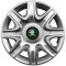 Set 4 Capace Roti 15 inchi (r15) Model 332, Compatibile Cu Skoda Verde