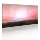 Cumpara ieftin Tablou pictat manual - Distant horizon 120x60 cm