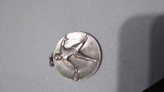 MEDALIE VECHE TENIS DE CAMP ARGINT