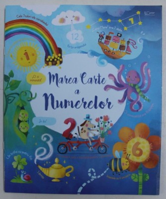 MAREA CARTE A NUMERELOR , text FELICITY BROOKS , ilustratii SOPHIA TOULIATOU , 2018 foto