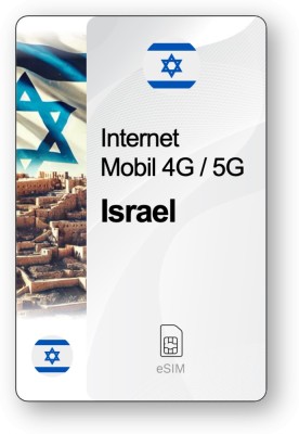 eSIM Internet Israel, valabil 30 zile, trafic Nelimitat foto