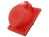 Conector alimentare AC trifazat 16A 400VAC IP44 mamă