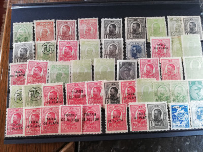 Timbre Romania,nestampilate,emis.Moldova,Gravate,Tipografiate,PRET/BUCATA foto