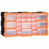 Cumpara ieftin Organizator cu 22 de sertare, 49 x 16 x 25,5 cm