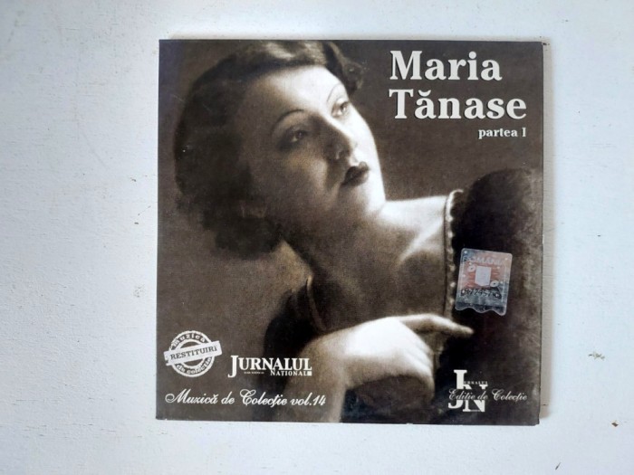 #CD - Maria Tănase Partea I Jurnalul National Muzica de colectie vol 14