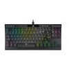 CORSAIR K70 RGB TKL CHAMPION SERIES OPTICAL-MECHANICAL, negru Full, Cu fir, USB