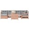 vidaXL Set canapele gradina, 7 piese, lemn masiv brad douglas