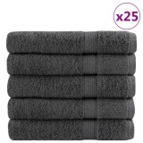 Cumpara ieftin Prosoape premium, SOLUND 25 buc Antracit 80x200cm 600gsm