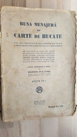 Buna menajera sau carte de bucate (ed. IX) Ecaterina Comsa | Okazii.ro