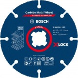 Bosch Disc taiere Expert Carbide Multi Wheel cu X-Lock, 125x22.23 mm - 4059952567518
