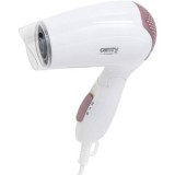 Uscator de par Camry Premium CR 2254, 1200 W, 2 Nivele de temperatura, Alb/Roz