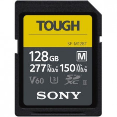 Card Sony SF-M Tough SDXC, 128 GB, 277 Mbps, Clasa 10, UHS-II foto