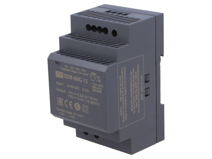 Convertor DC/DC 60W 15V 4A