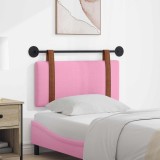 vidaXL Cap de pat suspendat Pe perete Roz 90 x 40 cm Lemn compozit 42031373