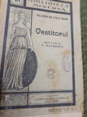VESTITORUL Villiers de l&amp;#039;Isle-Adam foto