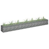 Strat &icirc;nălțat gabion, 270 x 30 x 30 cm, oțel galvanizat