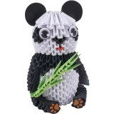 Origami 3D Creagami - Urs Panda 622 piese, CreativaMente