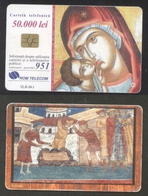 Romania 2000 Telephone card Icons Rom 73 CT.071 foto