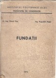 Carte Fundatii Viorel Pop 1974 1974 Pagini Coperta Cartonata Editie Veche Carti Tehnica