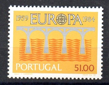 PORTUGALIA 1984, EUROPA CEPT, MNH, serie neuzata foto