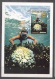 Chad 1996 Marine life Greenpeace perf. sheet MNH S.585