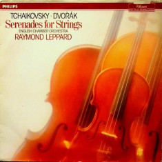 Vinil Tchaikovsky, Dvorak, English Chamber Orchestra, Raymond Leppard ? Serenades For Strings foto