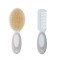 Set pentru ingrijire bebelusi, pieptene si perie extra moale, material netoxic, 0% BPA, Bej, JMB-BBL7293
