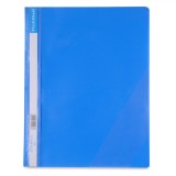 Dosar Plastic, A4, șină, Bleu