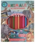Animale de pretutindeni. Set de colorat/***