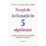 Scapa de inflamatie in 5 saptamani. Metoda revolutionara care iti schimba obiceiurile, nu doar dieta - Blanca Garcia-Orea Haro