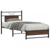 VidaXL Cadru pat fără saltea, stejar maro 80x200 cm lemn prelucrat 4107007