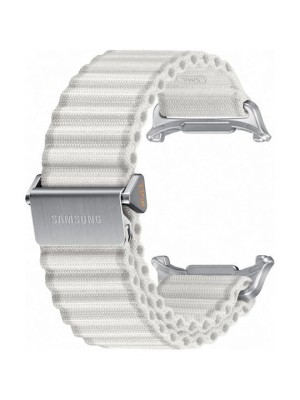 Curea de nylon Samsung Galaxy Watch Ultra, Albă, Blister ET-SVL70MWEGEU foto