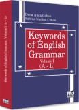 Keywords of English Grammar (volume I) (A &ndash; L) - Pro Universitaria