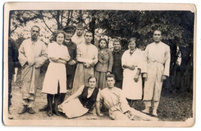AD 1213 C. P. VECHE - SPITAL DE RAZBOI -MILITARI RANITI -1941 foto