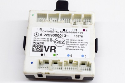 Modul de control ușă dreapta față MERCEDES-BENZ C Coupe C205 2016 OEM: A2229000013,A2229015603,A2229020012,A2-C745-2860-7-00 21591039 foto