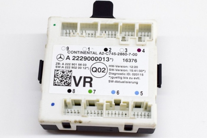 Modul de control ușă dreapta față MERCEDES-BENZ C Coupe C205 2016 OEM: A2229000013,A2229015603,A2229020012,A2-C745-2860-7-00 21591039