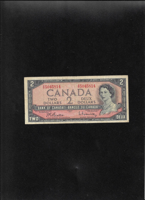 Canada 2 dollars 1954 seria5045814