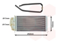 VAN WEZEL 17006273 *** IR PLUS *** Schimbator caldura, incalzire