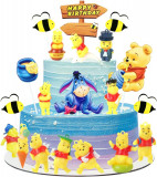 8cs Cake Toppers, Set de mini figurine de 12 buc, Topper pentru tort pentru ziua, Oem