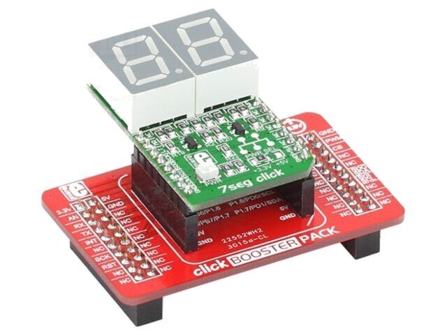 Multiadaptor mikroBUS soclu, 1 conector extensie