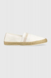 Gant espadrile Raffiaville culoarea alb, 26569821.G20